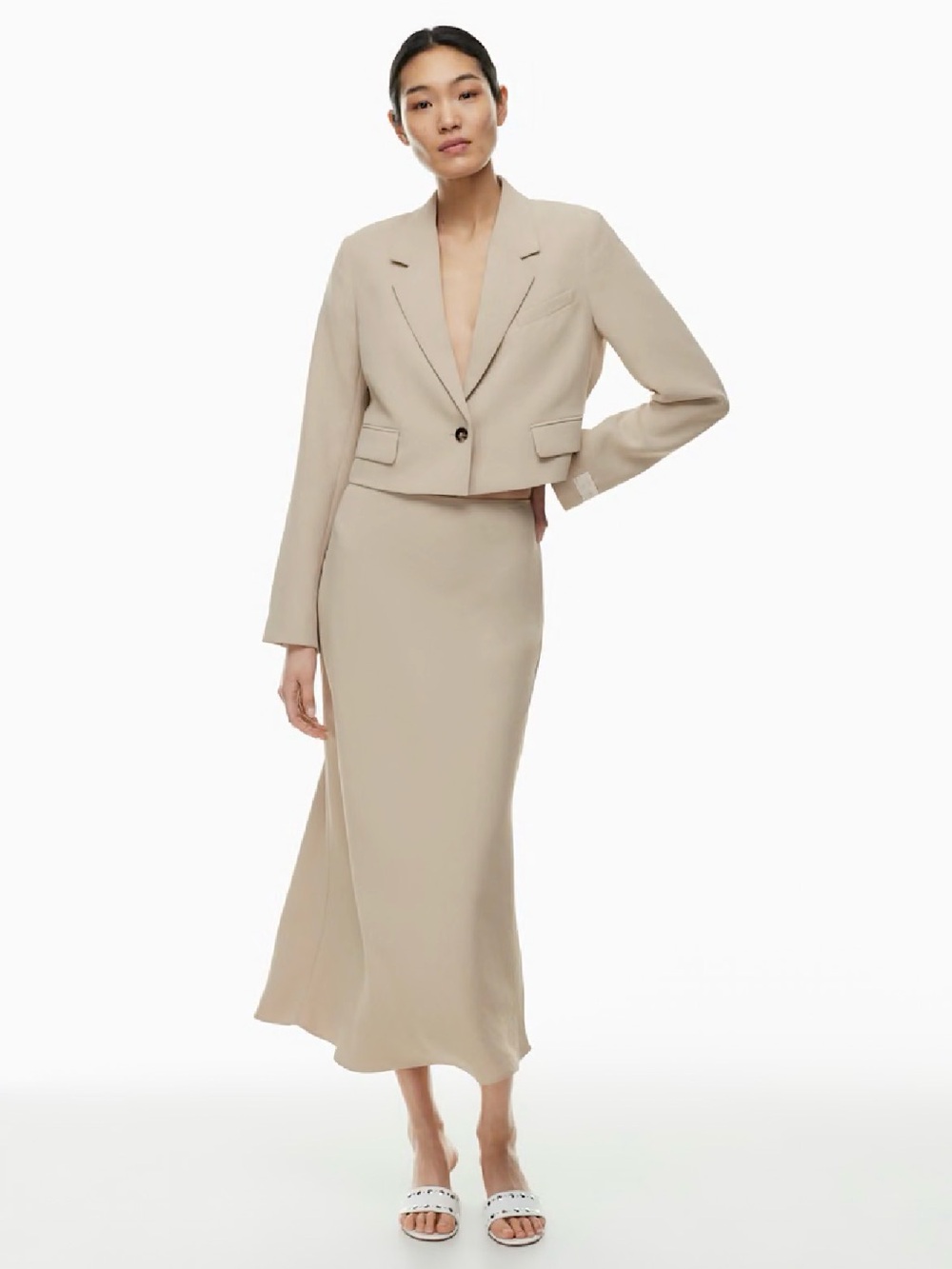 Wilfred Generation Waist Blazer Beige